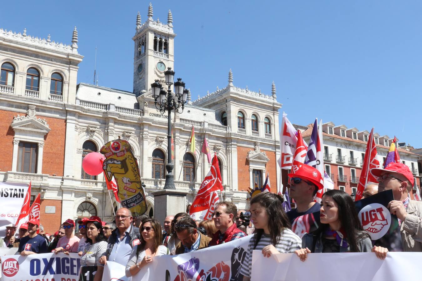 Fotos: Manifestación del Primero de Mayo en Valladolid