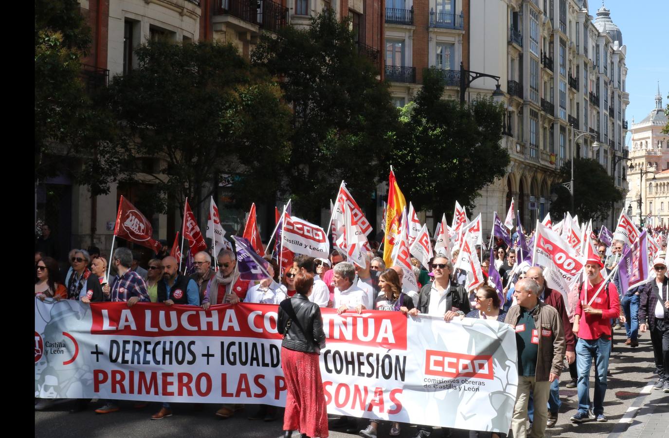 Fotos: Manifestación del Primero de Mayo en Valladolid