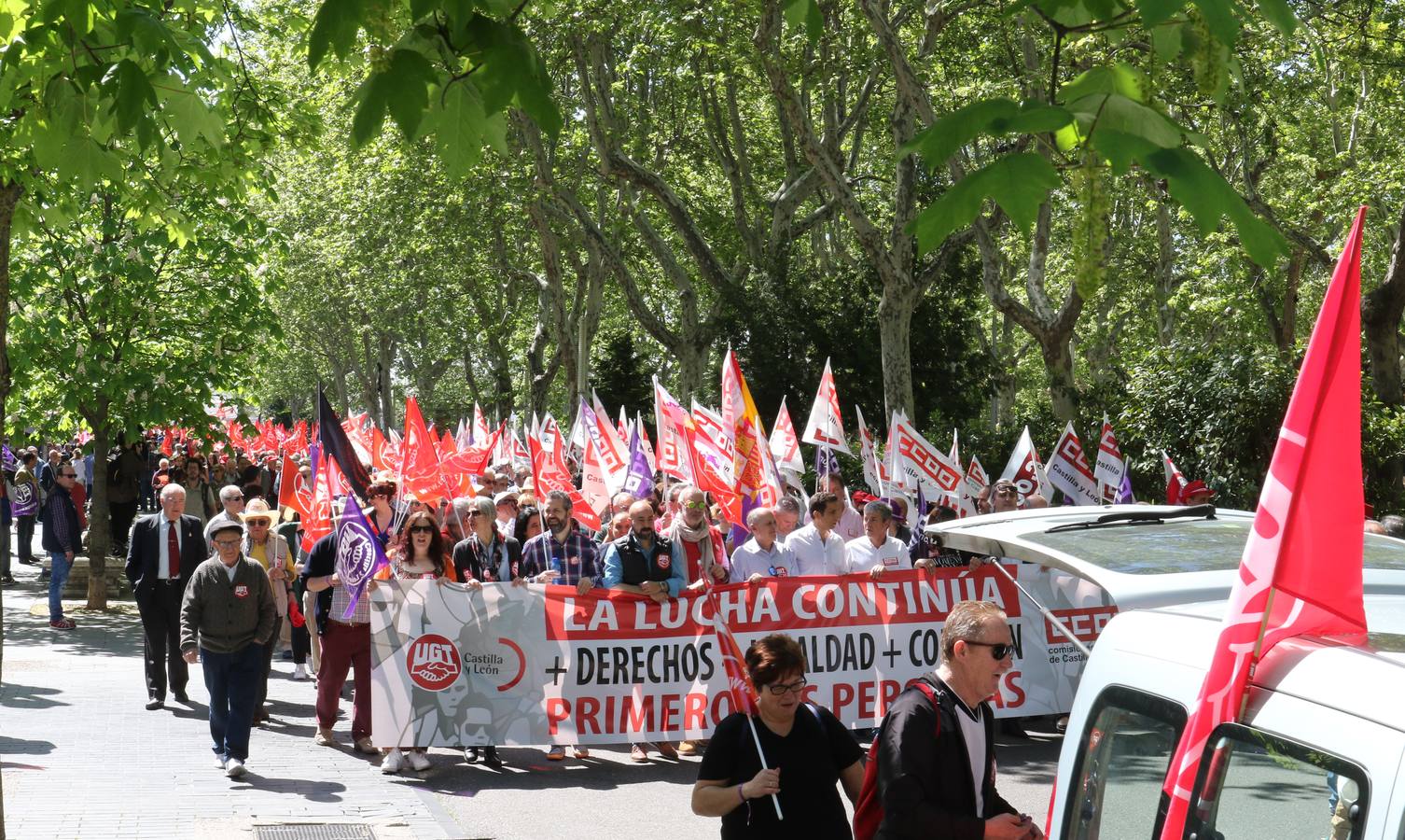 Fotos: Manifestación del Primero de Mayo en Valladolid