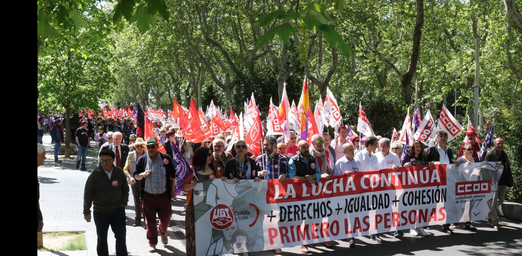 Fotos: Manifestación del Primero de Mayo en Valladolid