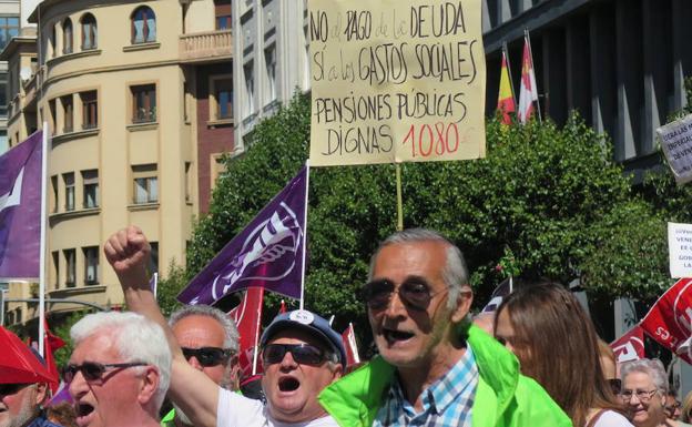 Manifestación del 1 de Mayo en León. 