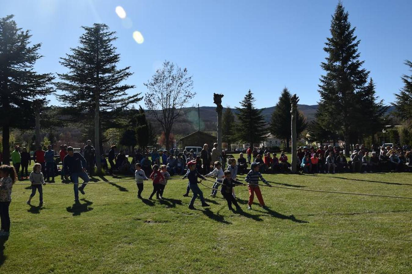 Fotos: Pinada del Mayo en Velilla del Río Carrión