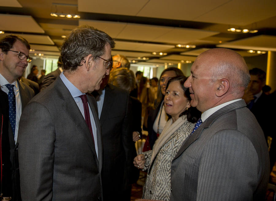 El Foro Económico organizado por El Norte de Castilla cumple diez años. Los presidentes de Castilla y León y Galicia han sido los invitados por este décimo aniversario