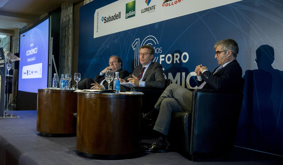 El Foro Económico organizado por El Norte de Castilla cumple diez años. Los presidentes de Castilla y León y Galicia han sido los invitados por este décimo aniversario