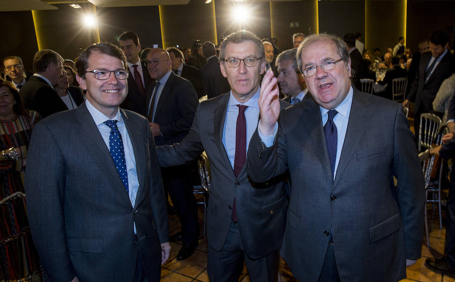El Foro Económico organizado por El Norte de Castilla cumple diez años. Los presidentes de Castilla y León y Galicia han sido los invitados por este décimo aniversario