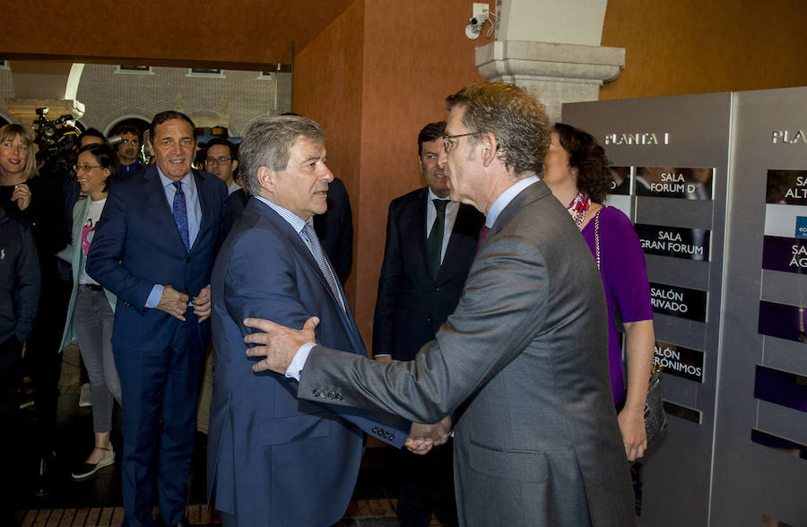 El Foro Económico organizado por El Norte de Castilla cumple diez años. Los presidentes de Castilla y León y Galicia han sido los invitados por este décimo aniversario