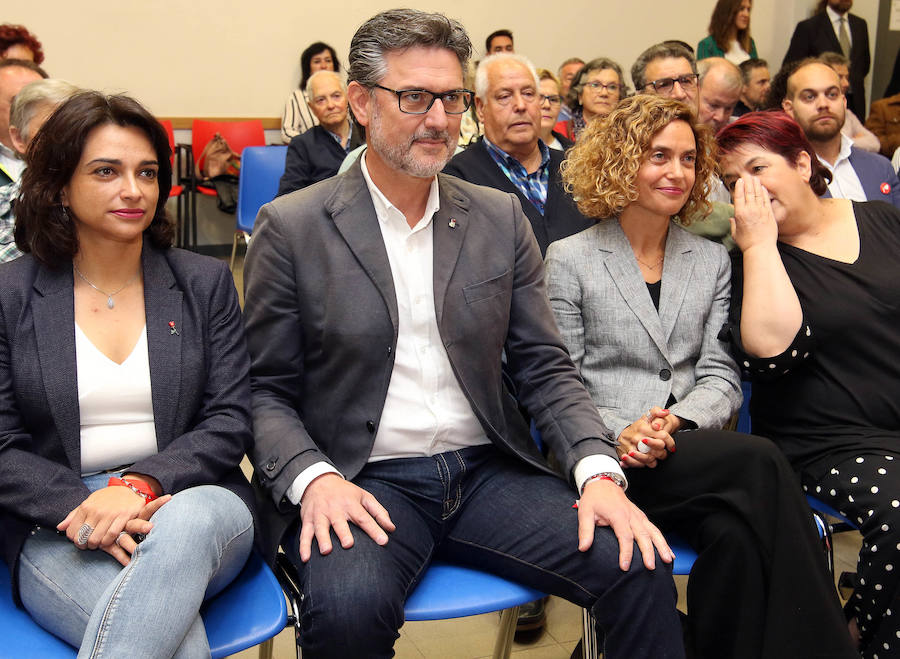 Fotos: La ministra Meritxell Batet arropa los candidatos socialistas de Segovia