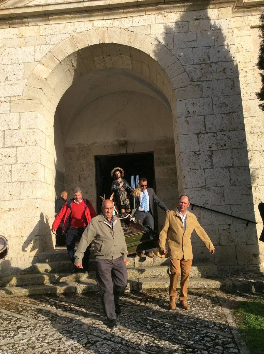 Fotos: Procesión de San Miguel en Castrodeza