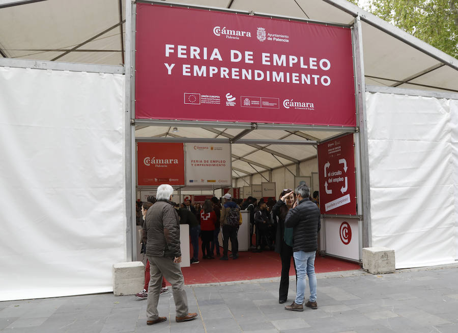 Fotos: El empleo se acerca a los jóvenes en Palencia