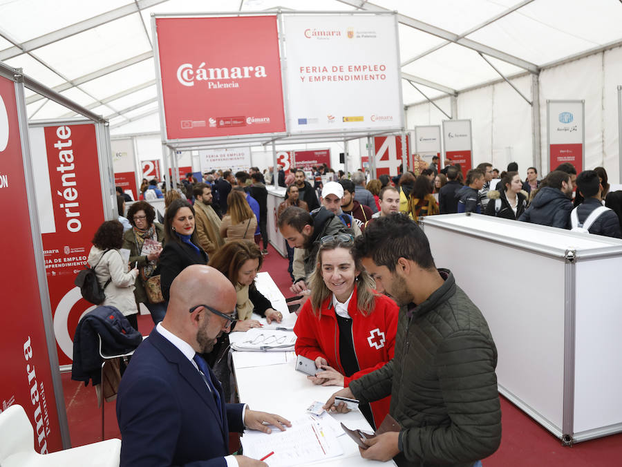 Fotos: El empleo se acerca a los jóvenes en Palencia