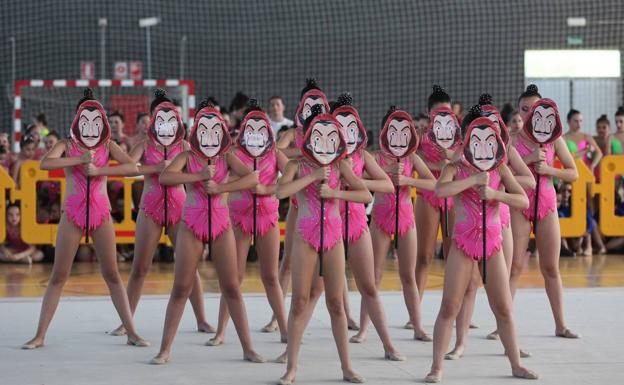 El infantil de Rioseco que participó en grandes grupos.