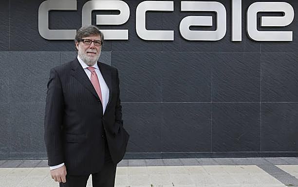 Santiago Aparicio, presidente de Cecale.