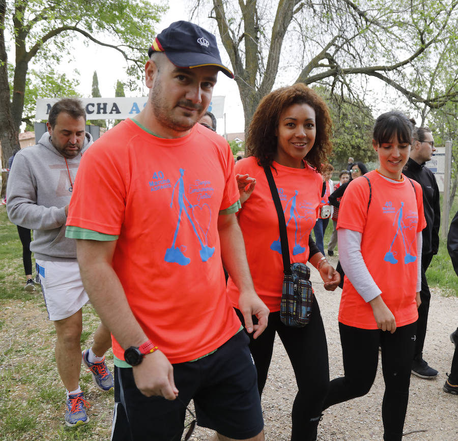 Fotos: Palencia se entrega a la marcha Aspanis