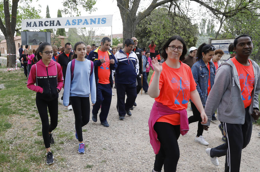 Fotos: Palencia se entrega a la marcha Aspanis
