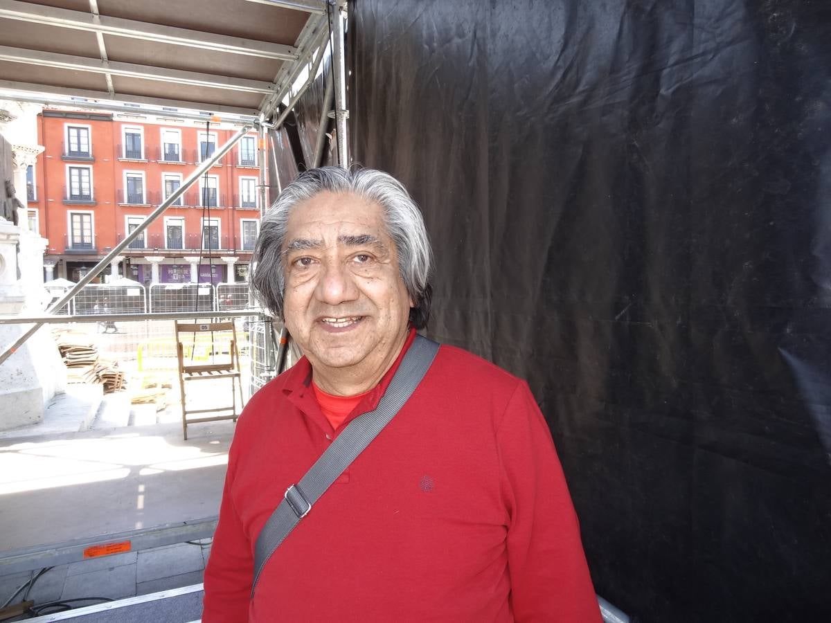 Fotos: Danzas latinas en la Plaza Mayor de Valladolid