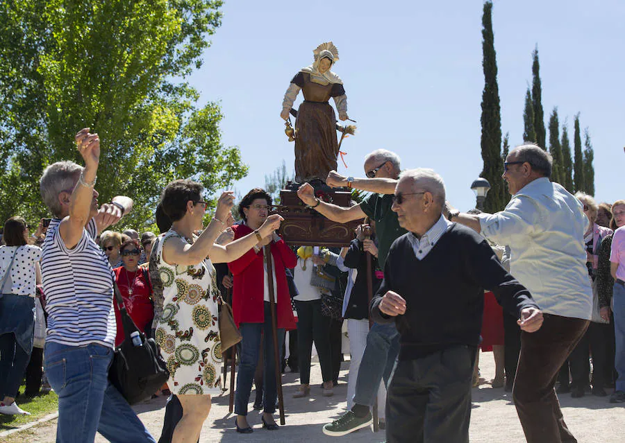 En la Ermita de San Isidro de Valladolid