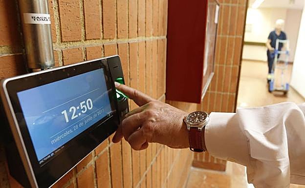 Identificador de huellas digitales.