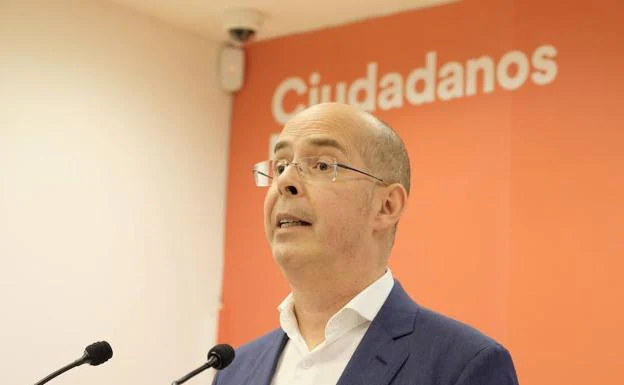 Martín Fernández Antolín, candidato de Ciudadanos a la alcaldía de Valladolid. 