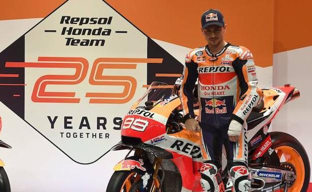 Jorge Lorenzo, piloto de Repsol Honda. 