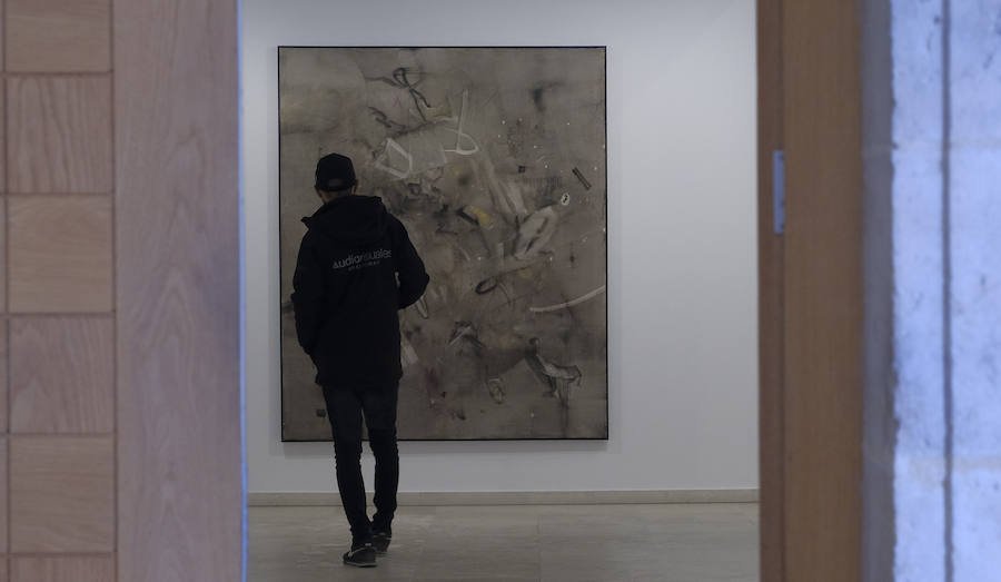 Fotos: Exposición de la obra de José Díaz y Ángeles Marcos en el Patio Herreriano