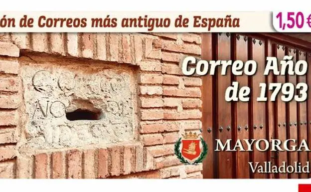 El buzón de Correos más antiguo de España, situado en Mayorga, protagoniza  el cupón de la ONCE | El Norte de Castilla