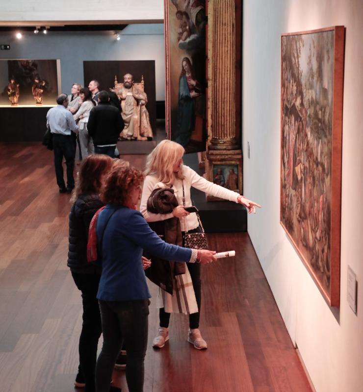 Los vallisoletanos han disfrutado este sábado gratis del Museo Nacional de Escultura, del Patio Herreriano, del Museo de Valladolid y del Museo de la Ciencia, entre otros