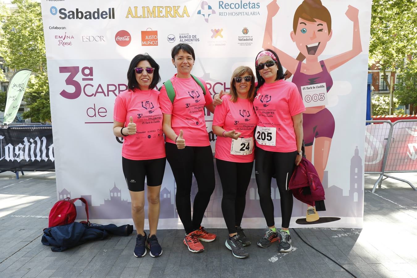 Fotos: Participantes en la III Carrera y Marcha de las Mujeres (2)