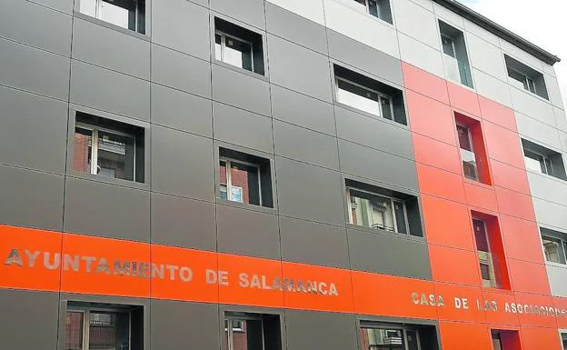 Imagen de la fachada de la nueva Casa de las Asociaciones.