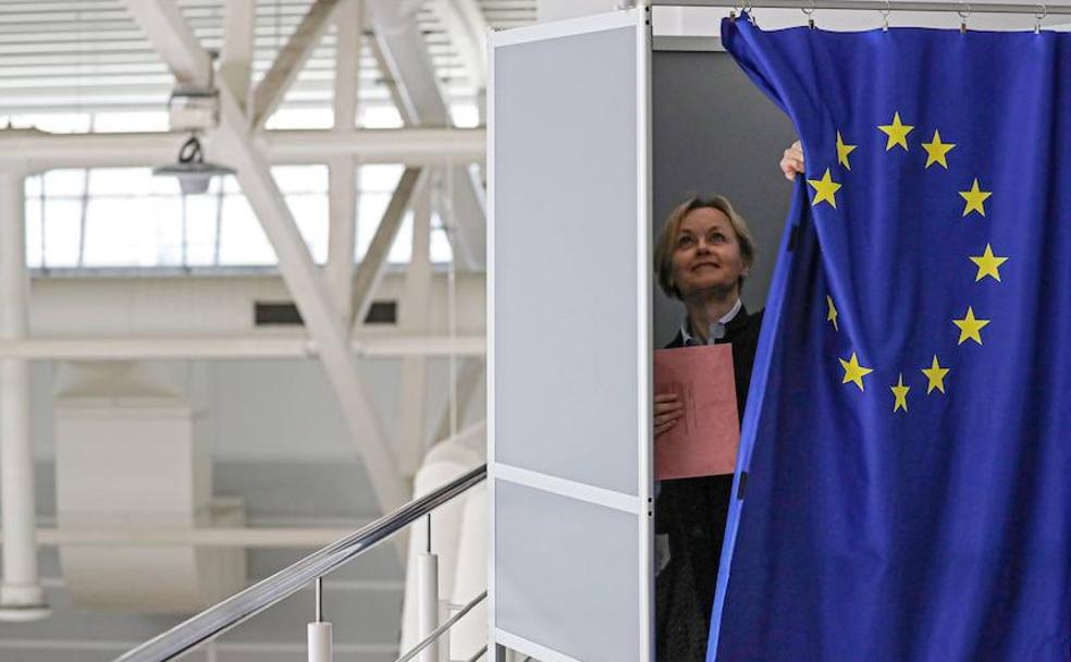 Campaña de voto por correo para las elecciones europeas. 