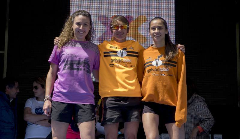 El Campo Grande se tiñó ayer de rosa para disfrutar de la tercera Carrera y Marcha de las Mujeres, que organizó El Norte de Castilla. El triunfo individual fue para Andrea Román (190), pero la clasificación general fue para todas las mujeres.