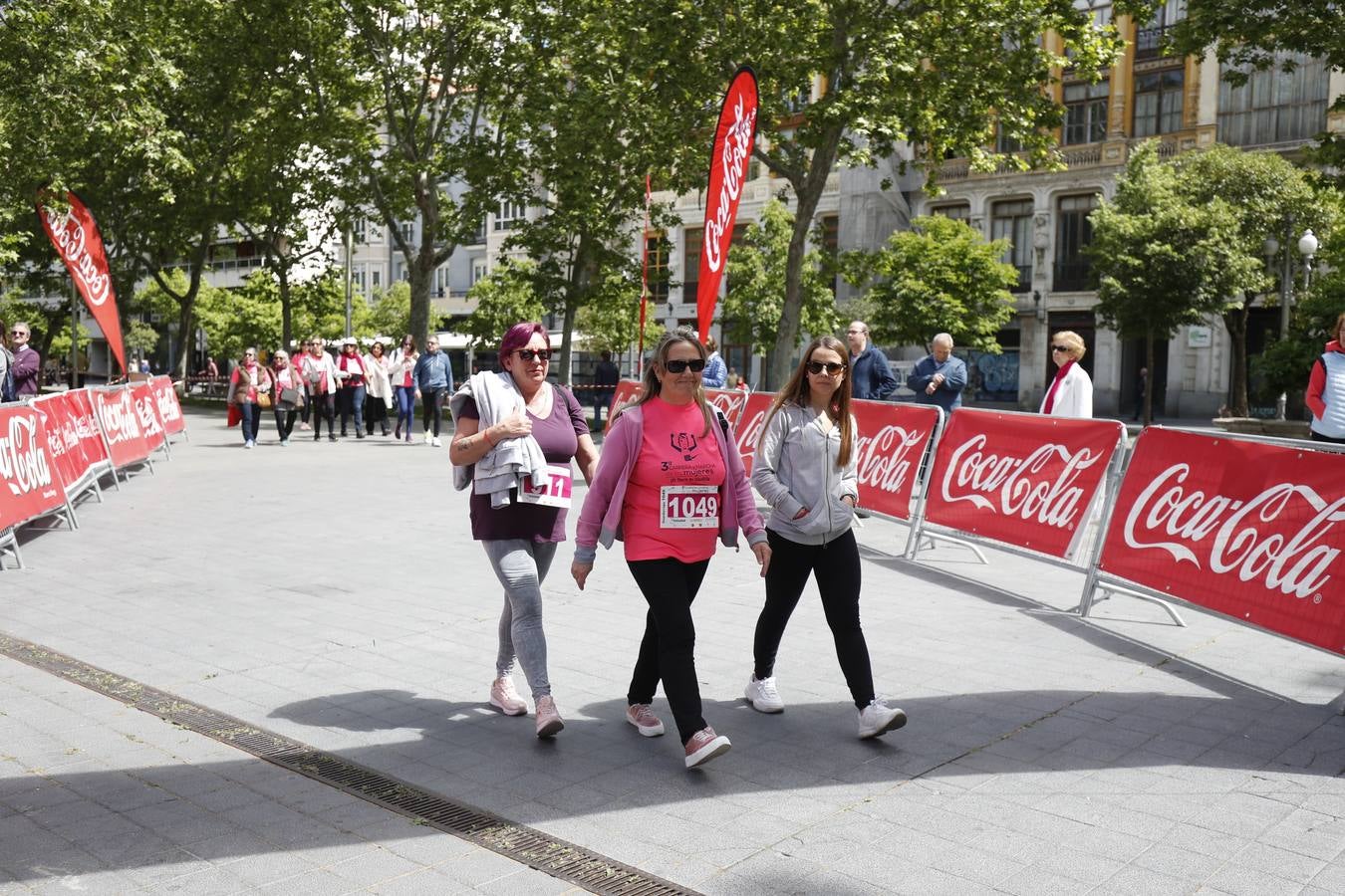 La buena mañana acompañó a las participantes en la Carrera y Marcha de las Mujeres, organizada por El Norte de Castilla. 