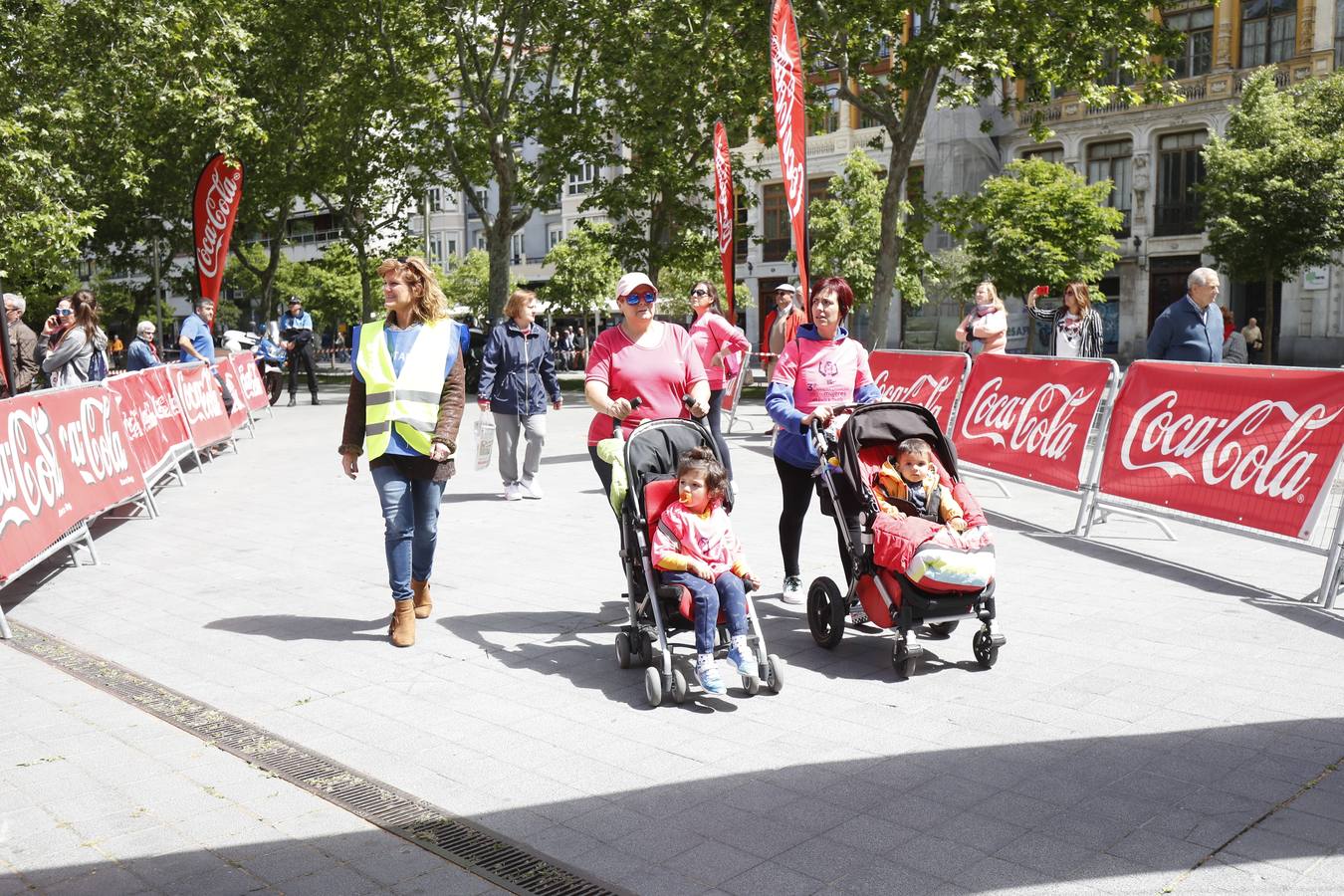 La buena mañana acompañó a las participantes en la Carrera y Marcha de las Mujeres, organizada por El Norte de Castilla. 