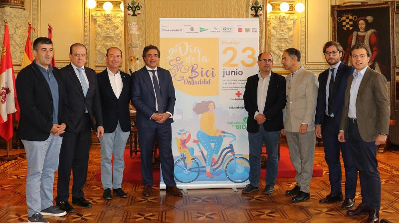 Fotos: Presentación del Día de la Bici en Valladolid