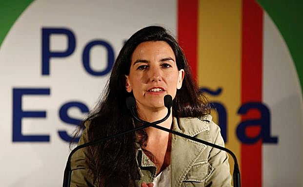 La candidata de Vox a la Comunidad de Madrid, Rocío Monasterio.