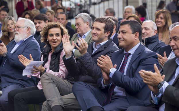 Pablo Casado, en Ávila. 