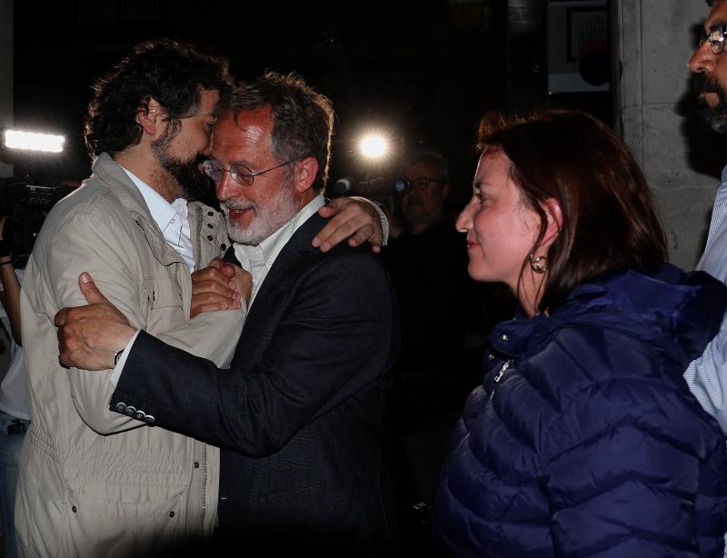 Fotos: Reacción de los candidatos a la Alcadía de Valladolid tras conocer los resultados