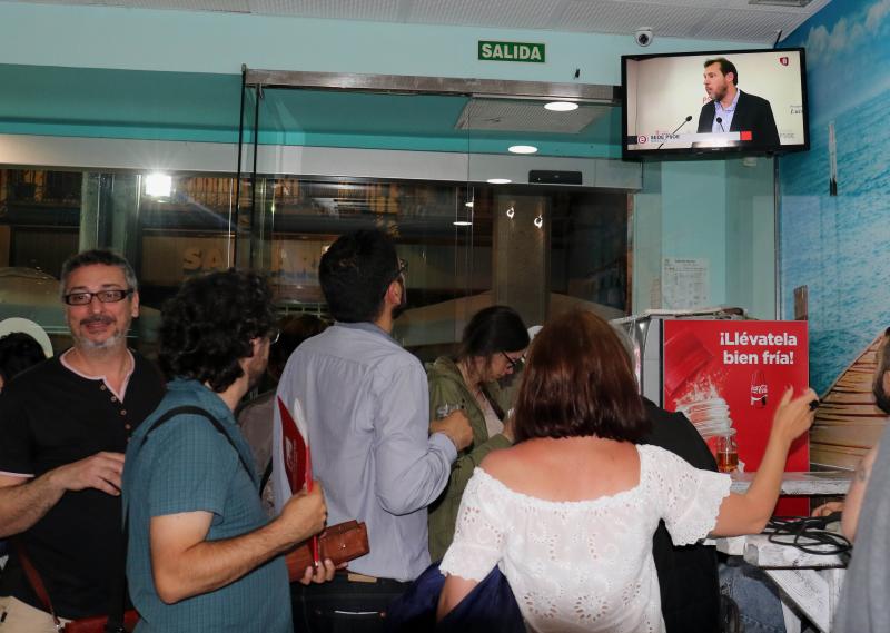 Fotos: Reacción de los candidatos a la Alcadía de Valladolid tras conocer los resultados