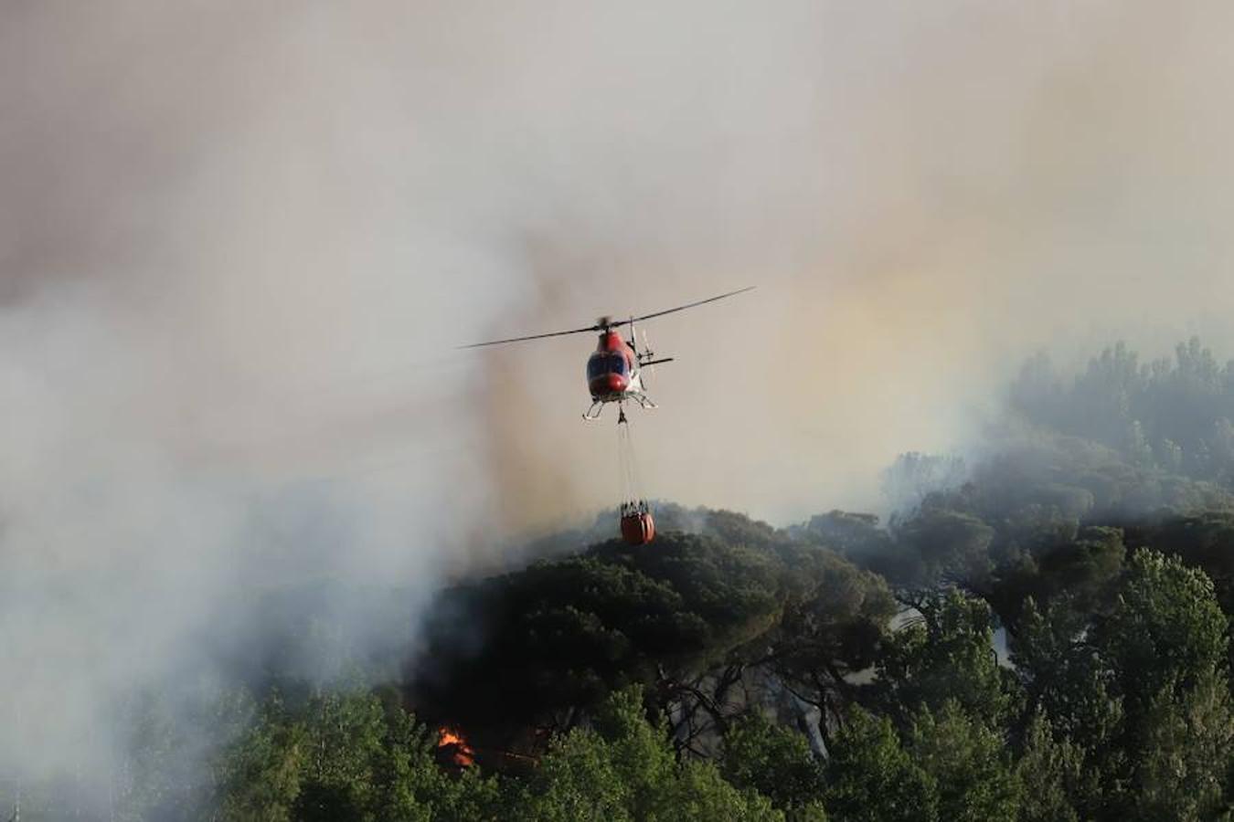 Fotos: Incendio junto a la piscifactoría de Cabrerizos, en Salamanca