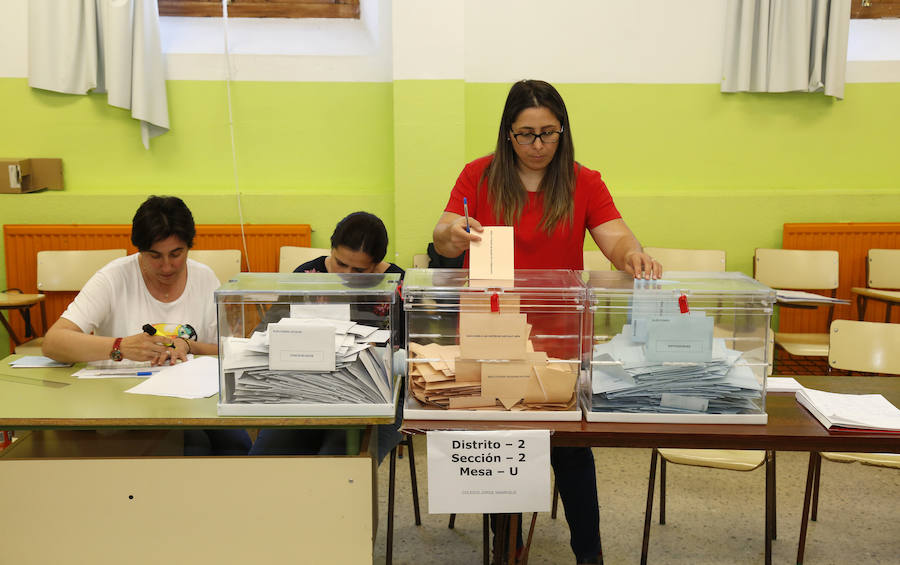 Fotos: Noche electoral en Palencia