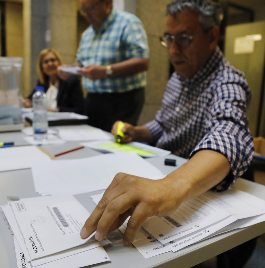 Fotos: Noche electoral en Palencia