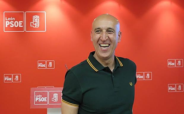 José Antonio Diez, tras conocer su victoria en las municipales. 