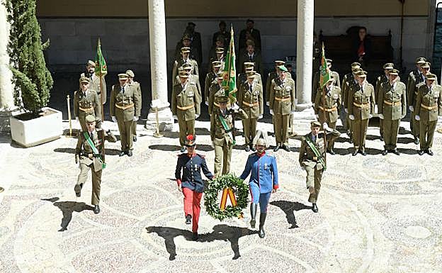 Celebración de San Fernando, en el Palacio Real. 