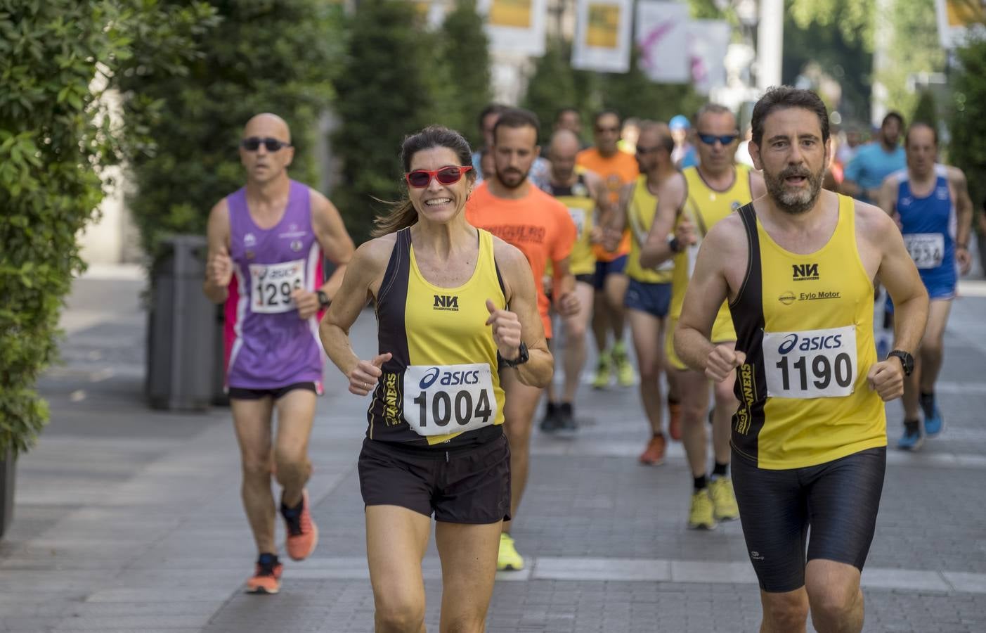 Fotos: Carrera popular en la Plaza Mayor