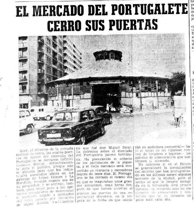 Fue construido en 1881 bajo la alcaldía de Miguel Íscar, para satisfacer las necesidades de una población vallisoletana en expansión y atender a las demandas de los propios comerciantes, precisados de alojamientos funcionales para sus negocios 