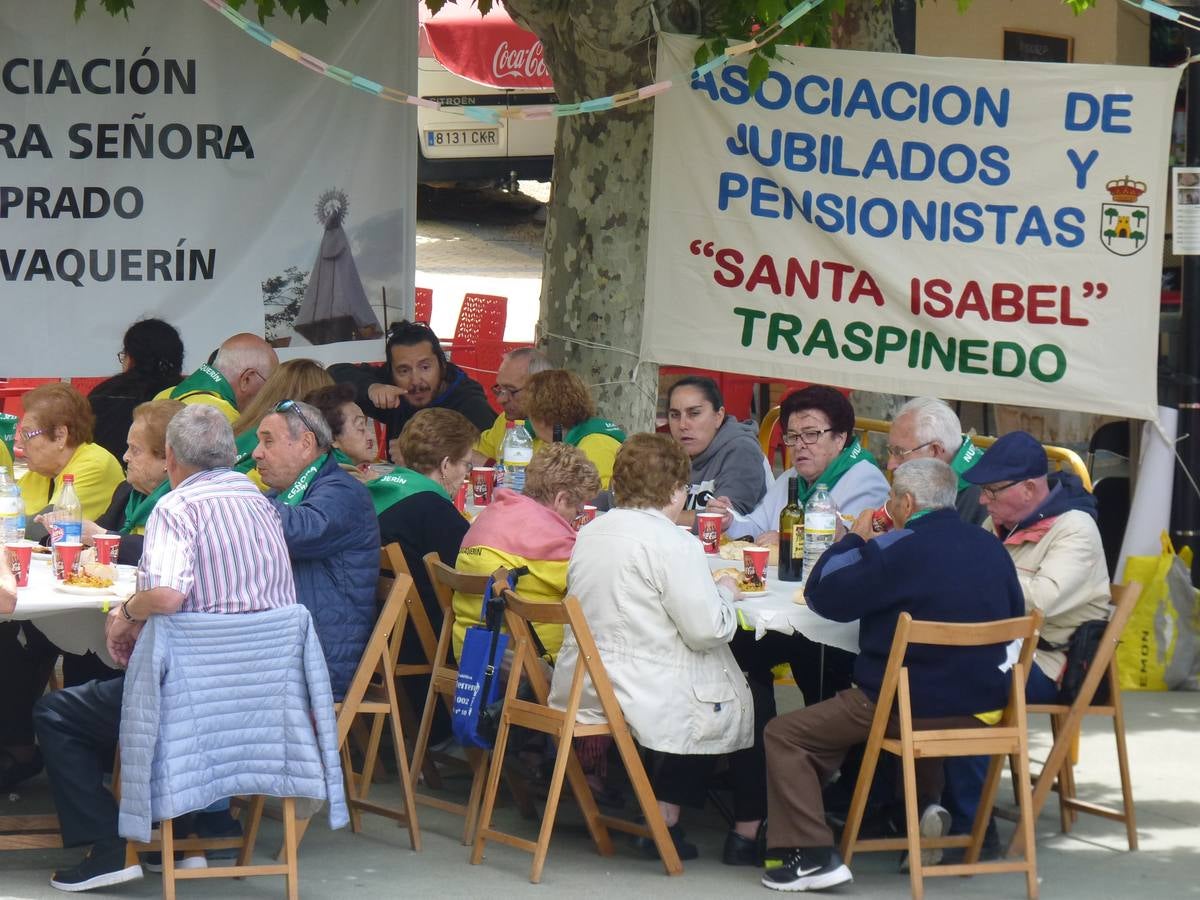 Es la edición número 26 de una cita que, todas las primaveras, reúne a cientos de mayores (en esta, 609) en una cita festiva que, además, sirve para reivindicar el papel que juegan los mayores en el medio rural