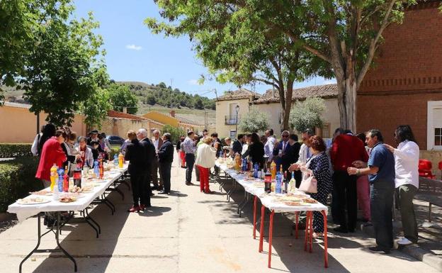 Imagen de archivo de las fiestas en Valverde de Campos.