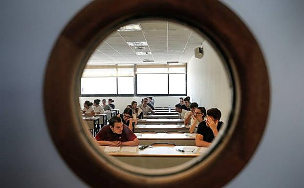 Pruebas de acceso a la Universidad en la Comunitat Valenciana.