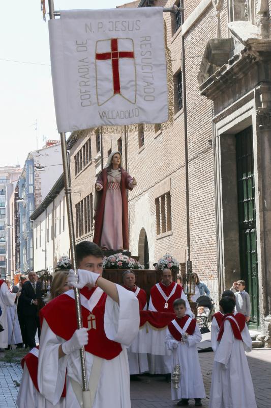 Fotos: Procesión de la Virgen de la Alegría en Valladolid