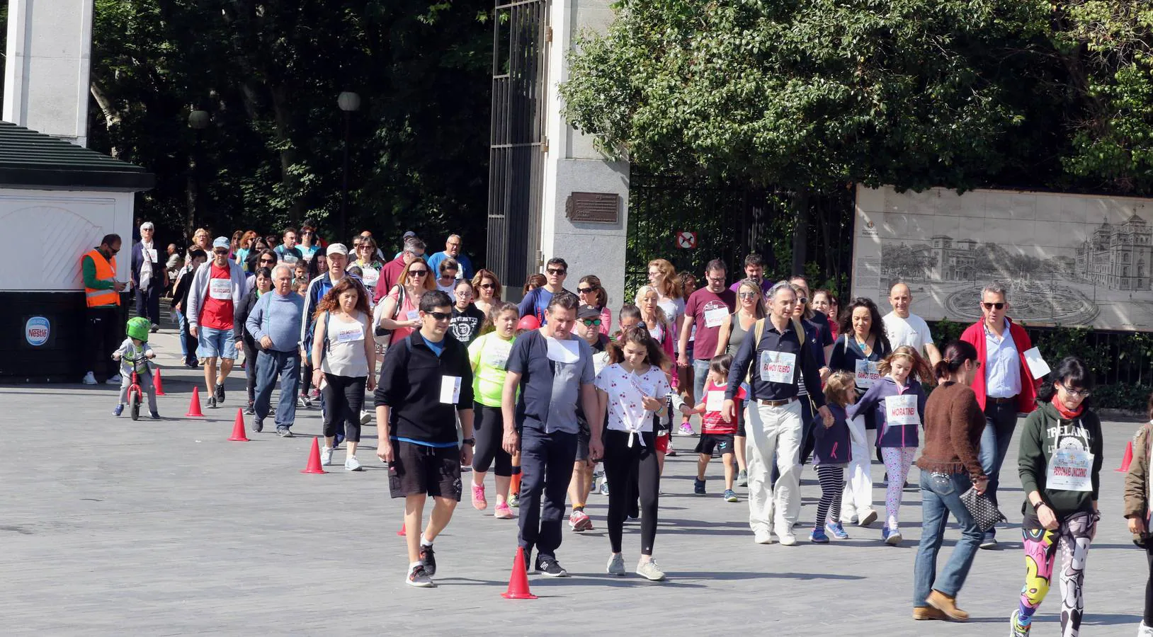 Más de 1.500 personas se han inscrito en esta marcha popular organizada de manera conjunta por El Norte de Castilla y por la Federación de Atletismo de Castilla y León con el espíritu de recorrer los algo más de cinco kilómetros del trazado por las calles más emblemáticas de la ciudad