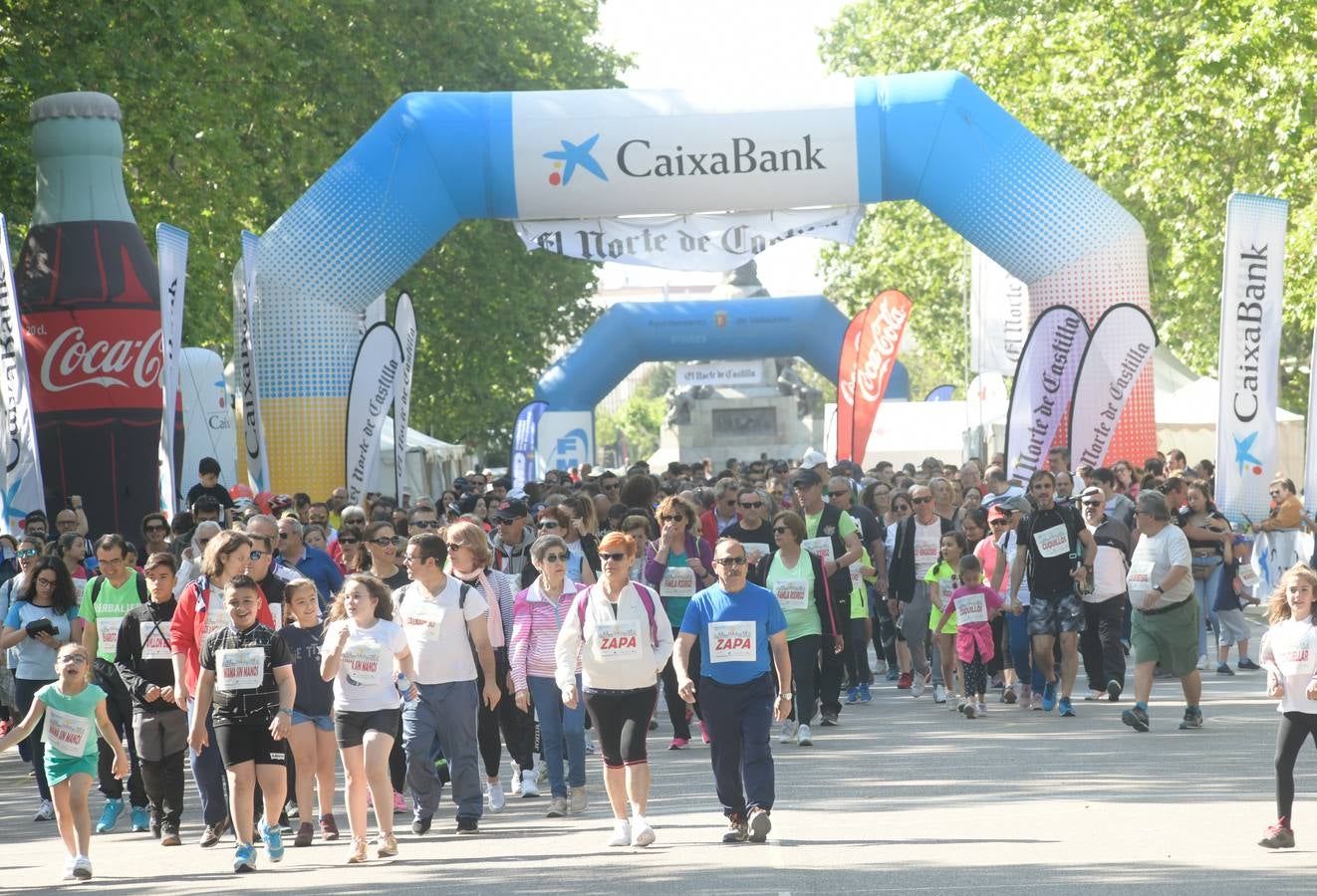 Más de 1.500 personas se han inscrito en esta marcha popular organizada de manera conjunta por El Norte de Castilla y por la Federación de Atletismo de Castilla y León con el espíritu de recorrer los algo más de cinco kilómetros del trazado por las calles más emblemáticas de la ciudad 